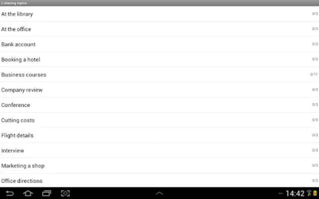 Business English android App screenshot 2